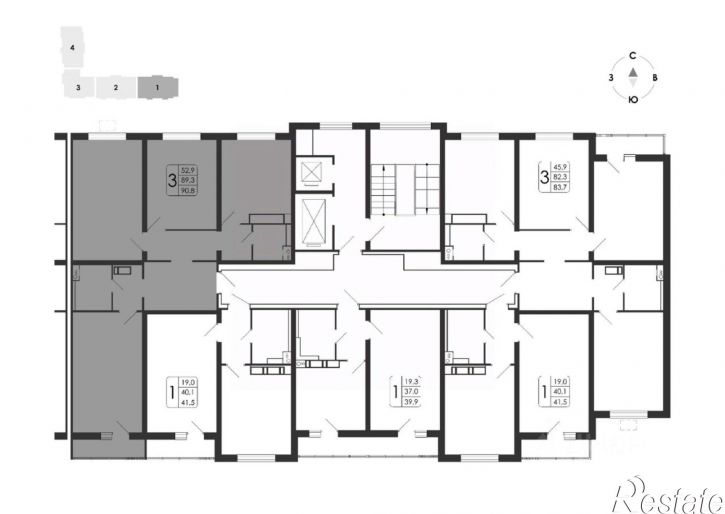 3-комн квартира в новом доме ул Шишкова, 142/5,  д. 142/5