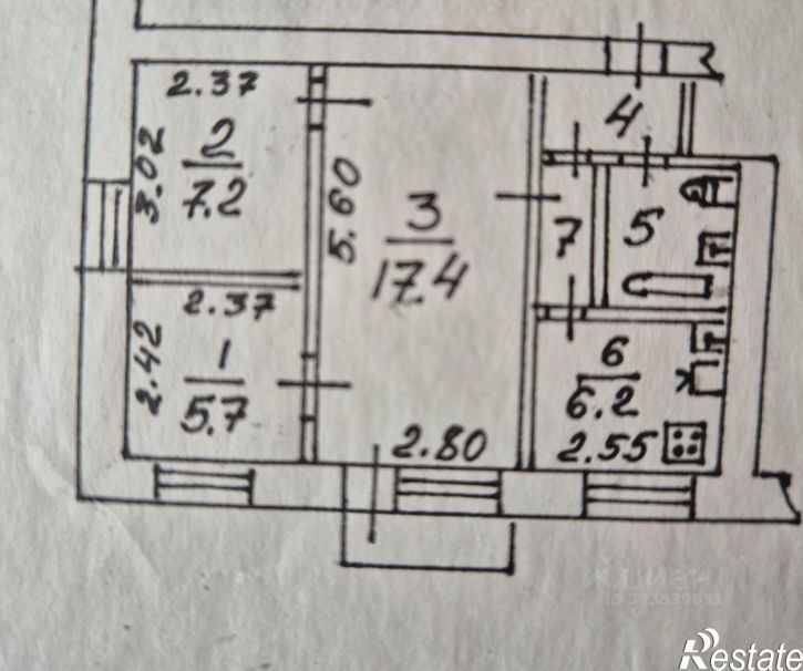 3-комн квартира ул Домостроителей, 31,  д. 31