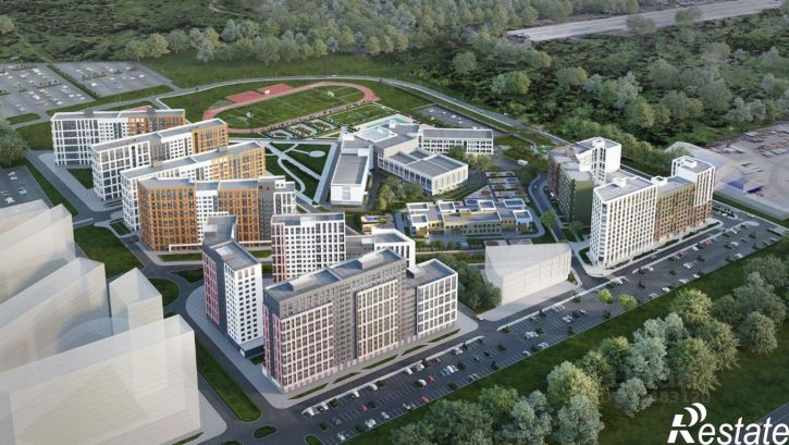 2-комн квартира в новом доме б-р Содружества, 1,  д. 1