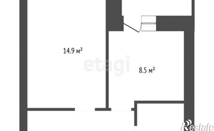 1-комн квартира улица Фёдора Тютчева, 95Л,  д. 95Л