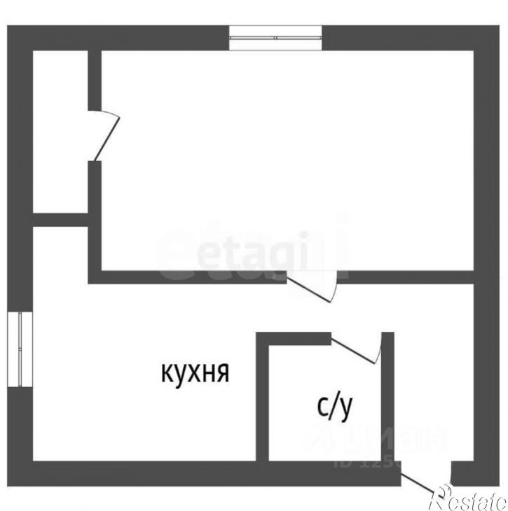 1-комн квартира Красноармейская улица, 33,  д. 33