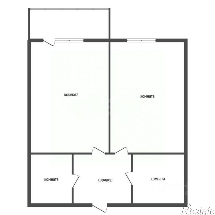 1-комн квартира улица Пирогова, 72А,  д. 72А