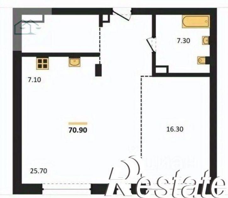 2-комн квартира переулок Белинского, 3,  д. 3