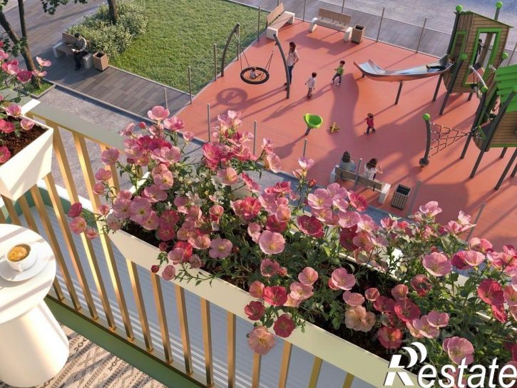 1-комн квартира в новом доме улица Циолковского, 26 стр.,  д. 26 стр.