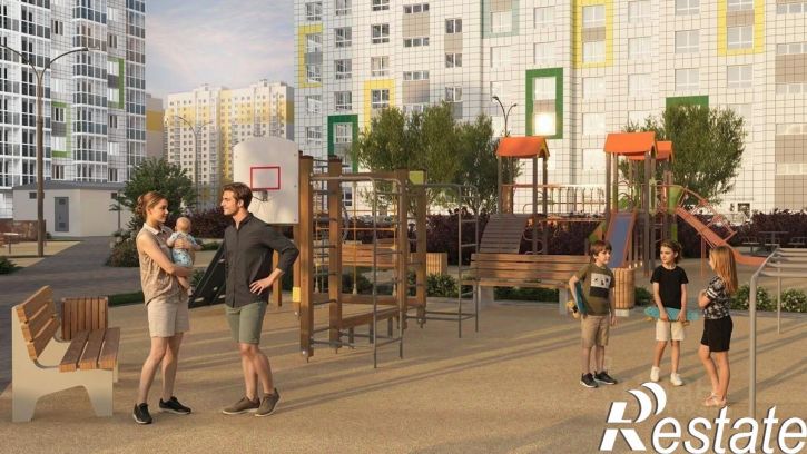 1-комн квартира в новом доме улица Ильюшина, 13 поз. 41,  д. 13 поз. 41