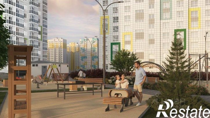 1-комн квартира в новом доме улица Ильюшина, 13 поз. 41,  д. 13 поз. 41