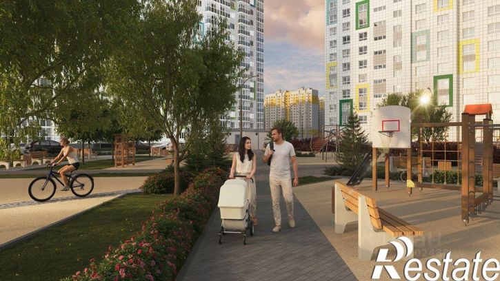 1-комн квартира в новом доме улица Ильюшина, 13 поз. 41,  д. 13 поз. 41
