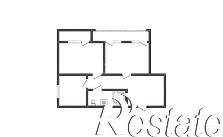 2-комн квартира улица Лётчика Колесниченко, 3,  д. 3