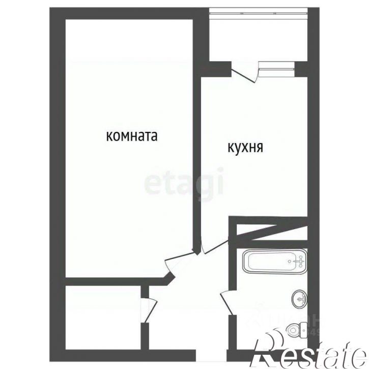 1-комн квартира улица Суворова, 122Б,  д. 122Б