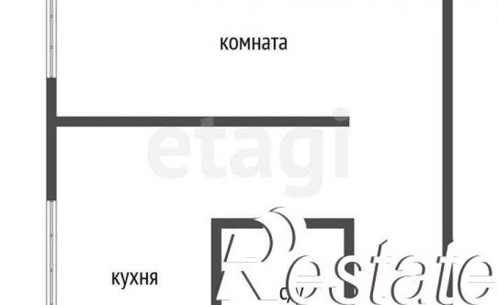 1-комн квартира улица Молодогвардейцев, 13,  д. 13