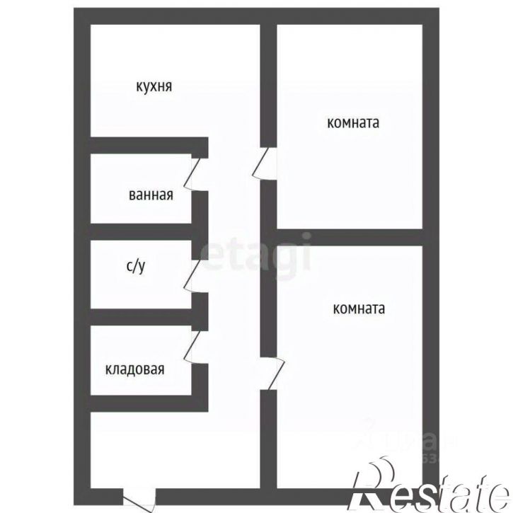 2-комн квартира Кольцовская улица, 39,  д. 39