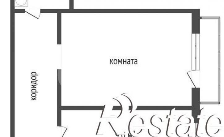 1-комн квартира Олимпийский бульвар, 12,  д. 12