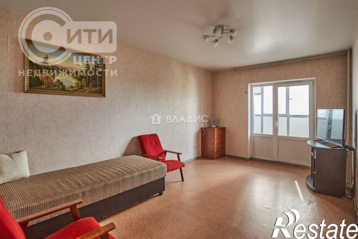 1-комн квартира улица Космонавтов, 23В,  д. 23В