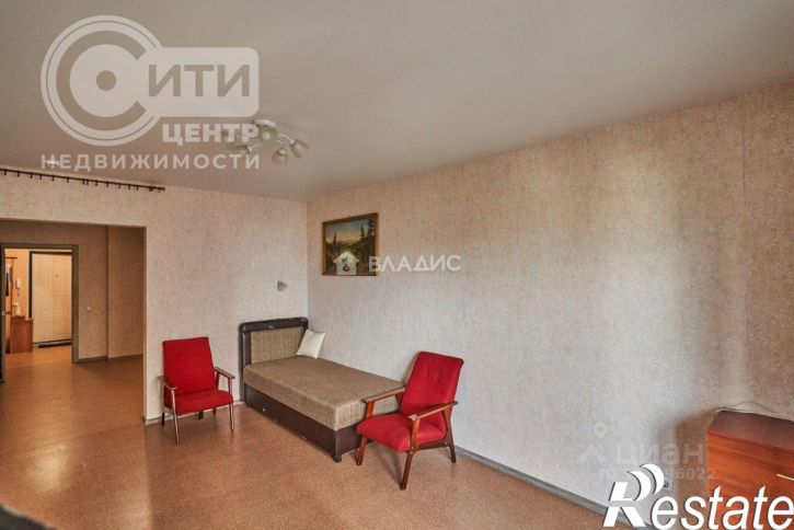 1-комн квартира улица Космонавтов, 23В,  д. 23В