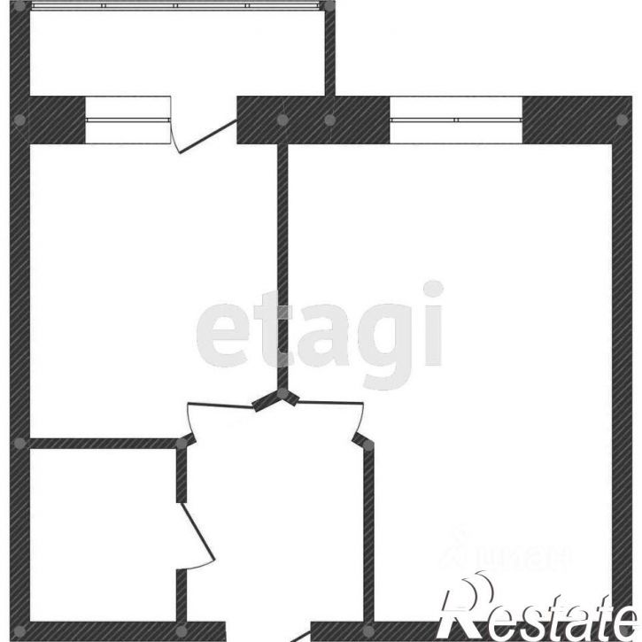 1-комн квартира улица Перевёрткина, 24,  д. 24
