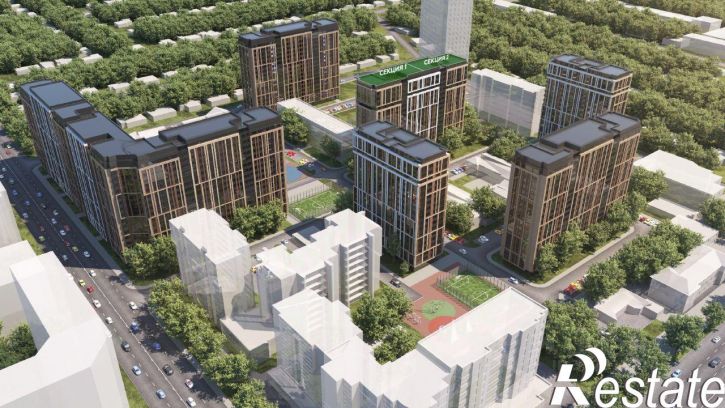 2-комн квартира в новом доме переулок Славы, 1,  д. 1