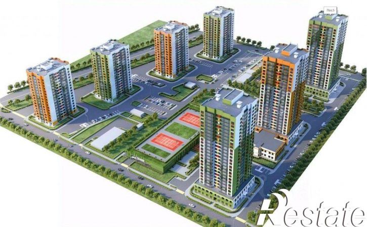 3-комн квартира в новом доме Московский проспект, 179/14,  д. 179/14