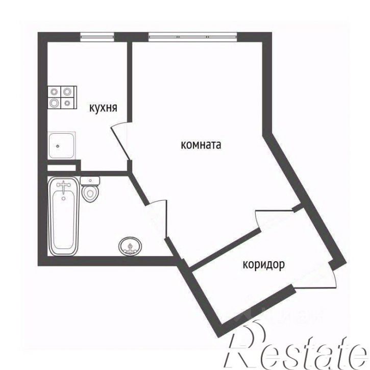 1-комн квартира Московский проспект, 19,  д. 19