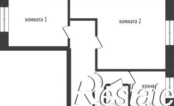 2-комн квартира улица Героев Сибиряков, 75,  д. 75
