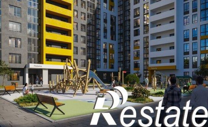 1-комн квартира в новом доме улица Рокоссовского, 47,  д. 47