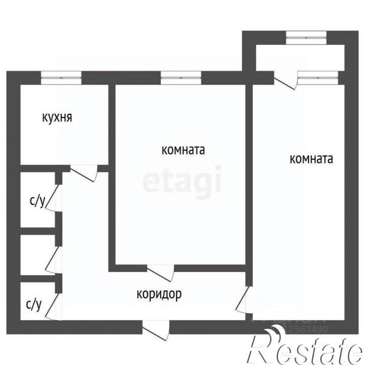 2-комн квартира улица Мордасовой, 9,  д. 9