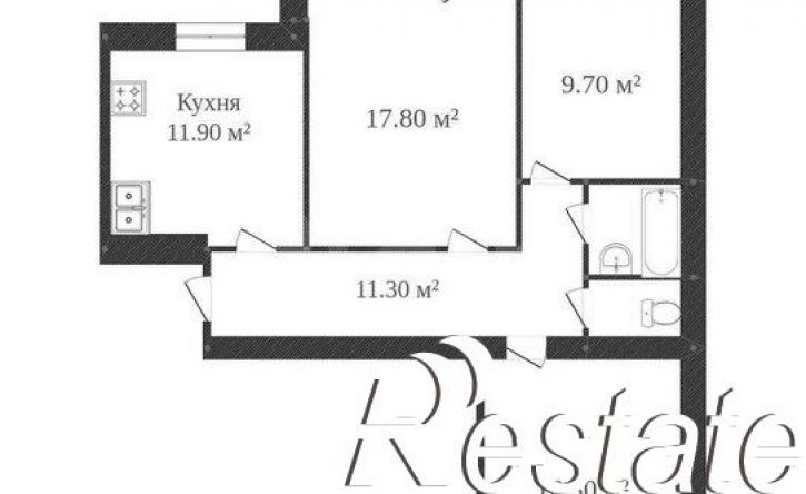 3-комн квартира Плехановская улица, 35,  д. 35
