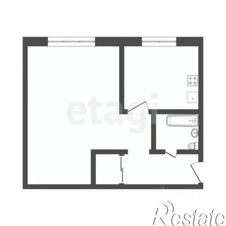 1-комн квартира Ярославская улица, 24,  д. 24