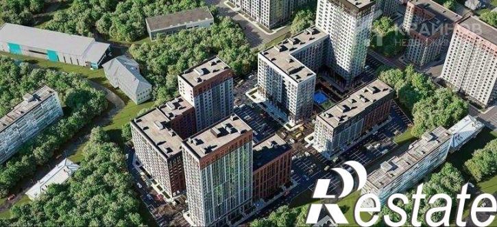 1-комн квартира в новом доме улица Матросова, 64а, поз.2,  д. 64а, поз.2