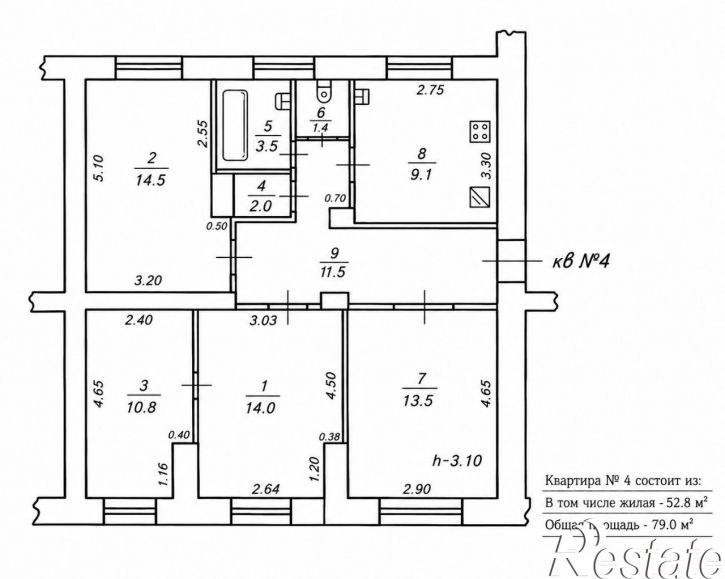 3-комн квартира Донбасская улица, 24,  д. 24