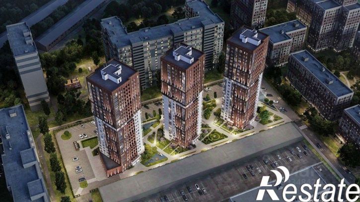 1-комн квартира в новом доме улица Кривошеина, 13/14,  д. 13/14