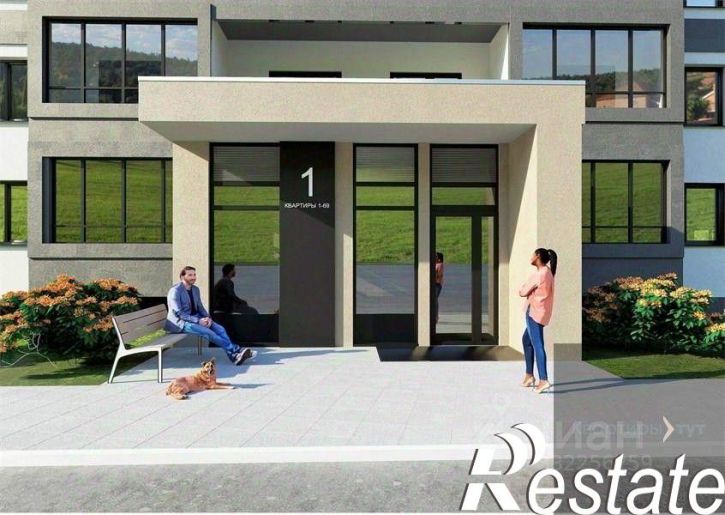 2-комн квартира в новом доме Цимлянская улица, 10Г к2,  д. 10Г к2