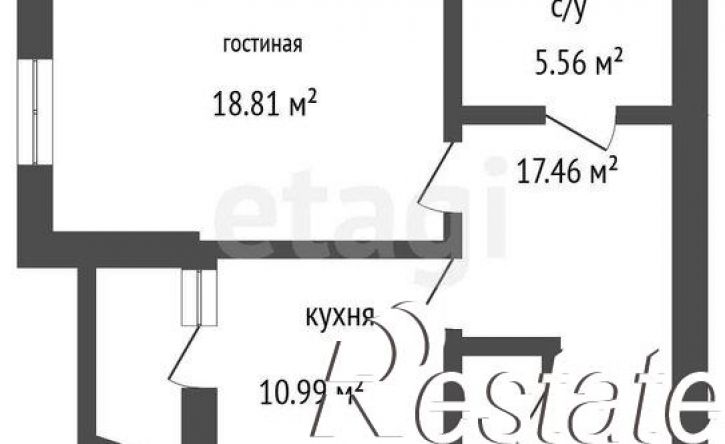 1-комн квартира улица Урывского, 9,  д. 9