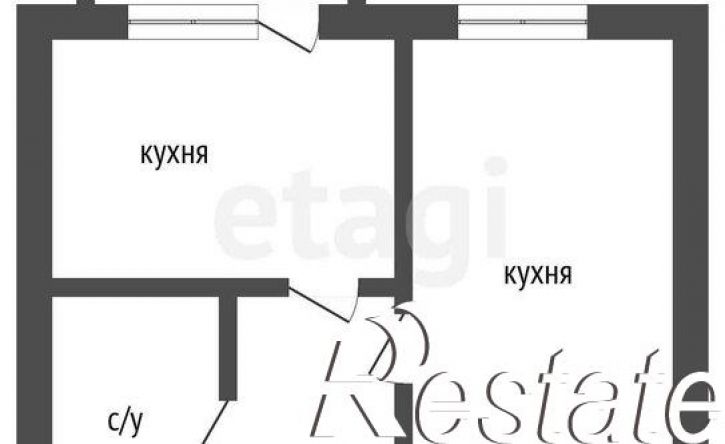 1-комн квартира улица Туполева, 33,  д. 33