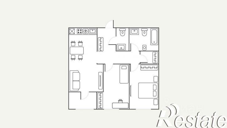 3-комн квартира улица 9 Января, 68/2 к3,  д. 68/2 к3