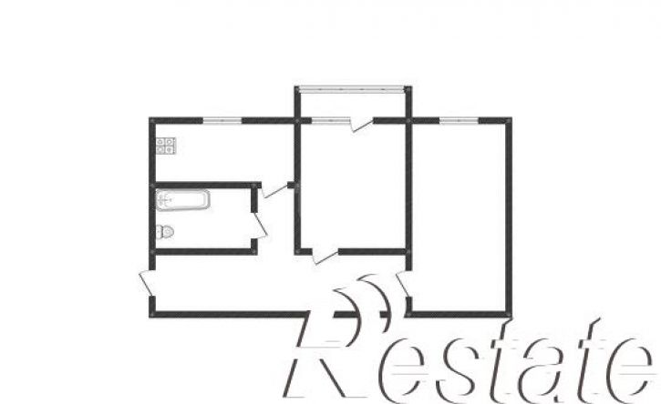 2-комн квартира улица Космонавтов, 16,  д. 16