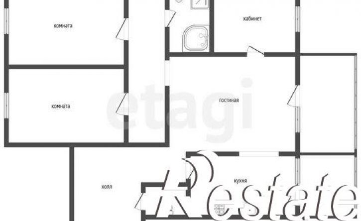 3-комн квартира улица Старых Большевиков, 92А,  д. 92А