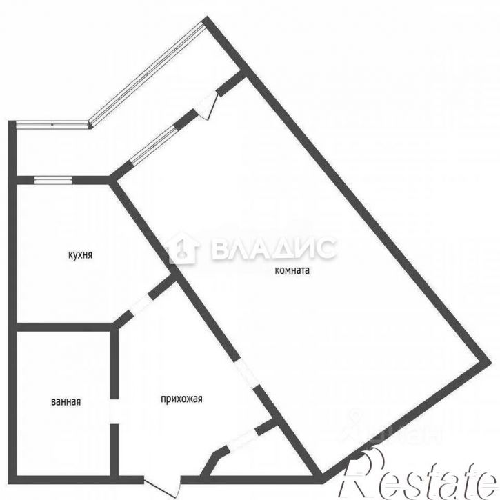1-комн квартира улица Шишкова, 107А,  д. 107А