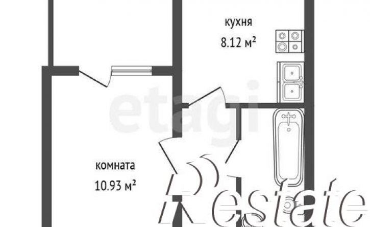 1-комн квартира улица 9 Января, 225/1к1,  д. 225/1к1