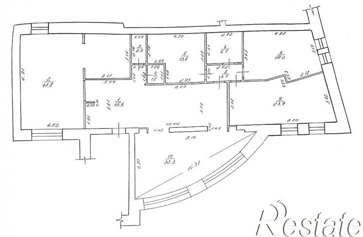 4-комн квартира Кропоткина ул., 2