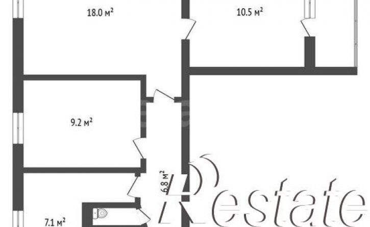 3-комн квартира улица Артамонова, 22,  д. 22