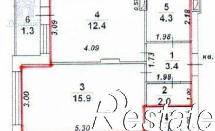 1-комн квартира улица 121-й Стрелковой Дивизии, 9,  д. 9