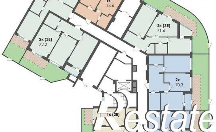 2-комн квартира бульвар Содружества, 1,  д. 1