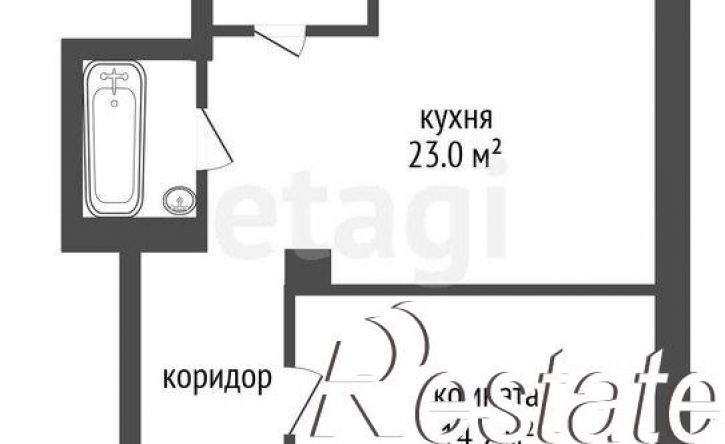 1-комн квартира Плехановская улица, 45,  д. 45
