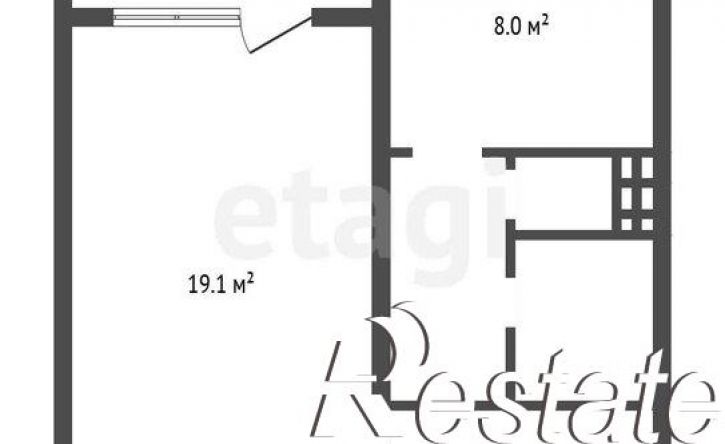 1-комн квартира улица Теплоэнергетиков, 15Б,  д. 15Б