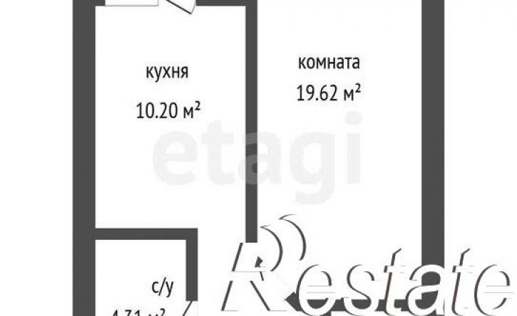 1-комн квартира улица Суворова, 122Б,  д. 122Б