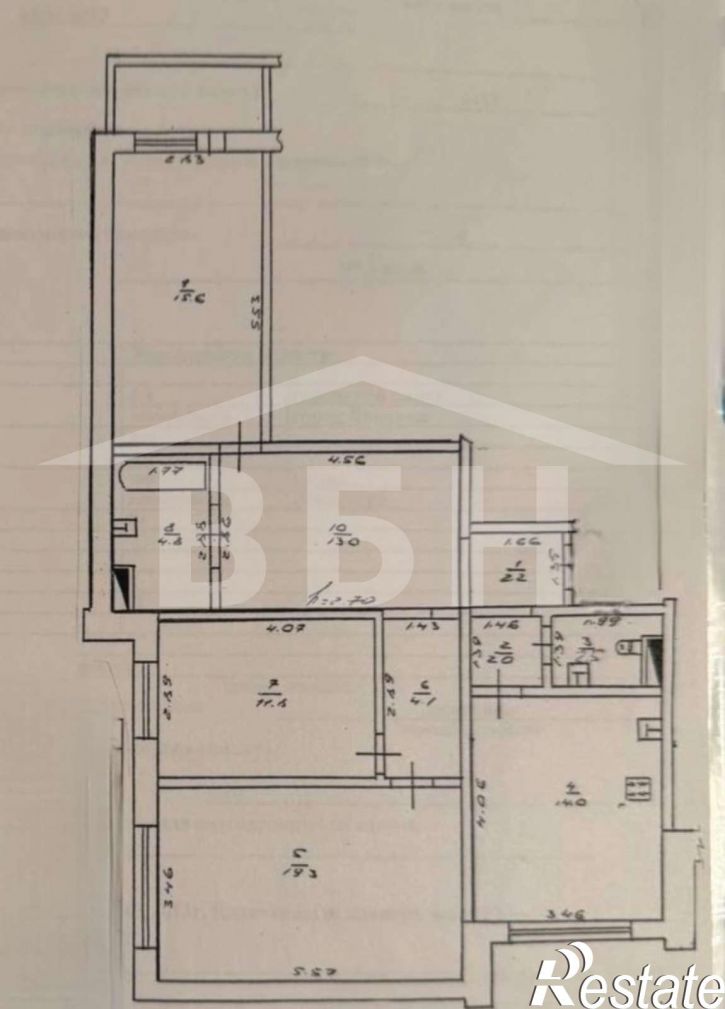 3-комн квартира Шишкова улица, 99