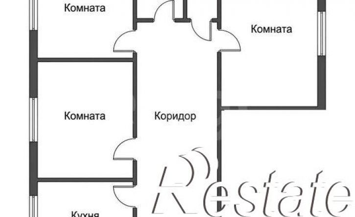 3-комн квартира Московский проспект, 127,  д. 127