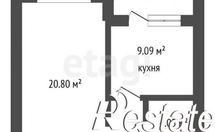 1-комн квартира улица МОПРА, 75А,  д. 75А
