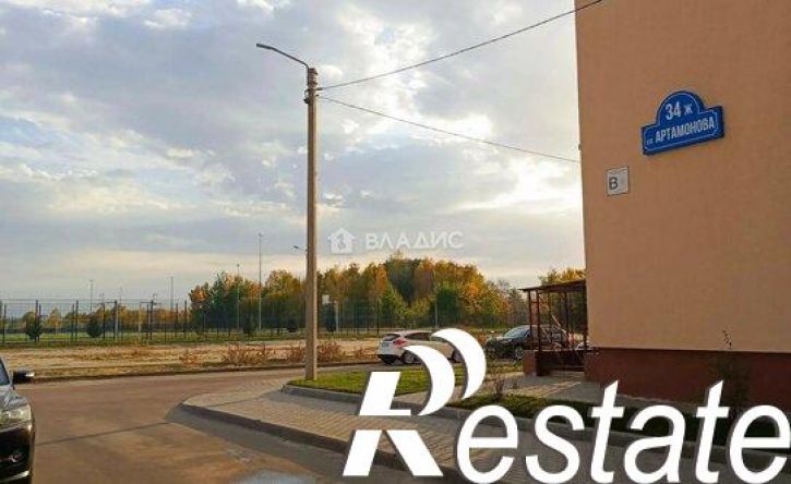 1-комн квартира улица Артамонова, 34Ж,  д. 34Ж