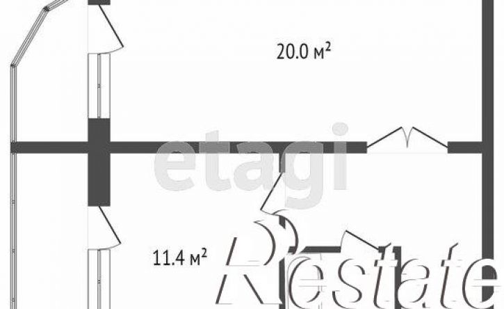 1-комн квартира Крымская улица, 3/1,  д. 3/1